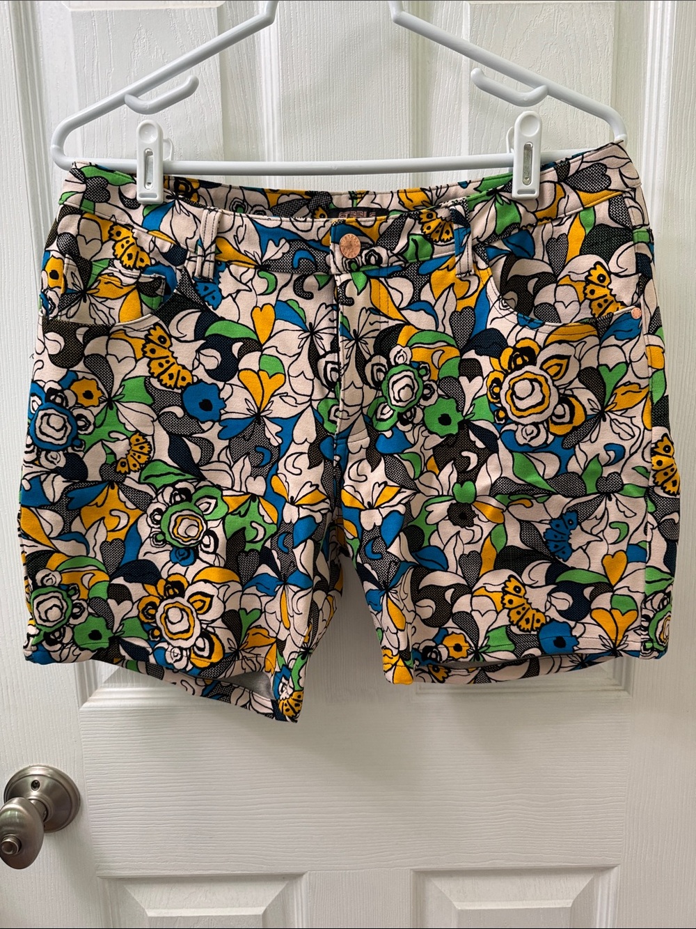 Steel men’s retro pattern shorts limited edition